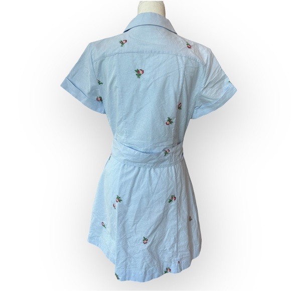 Laura Dress by Hill House Oxford Blue Sz Small - Picture 3 of 10